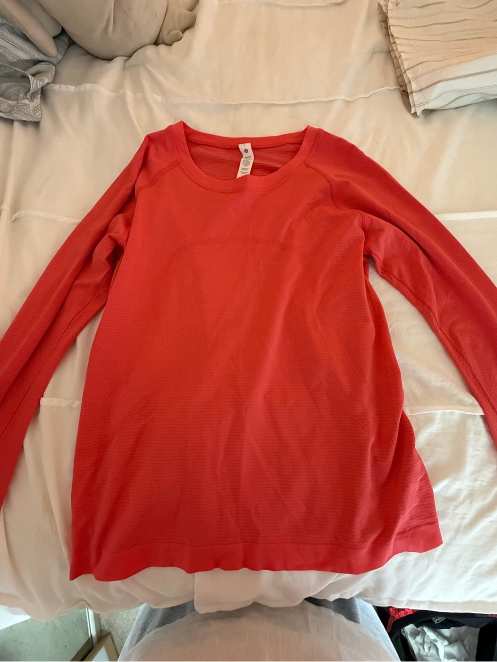 Swiftly Tech Long Sleeve 2.0 *Race Top in Pale Raspberry